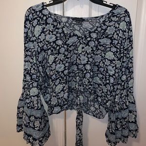 Long sleeve blouse